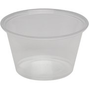 Dixie Cup, Portion, Plastic, 4 Oz 12PK DXEPP40CLEAR